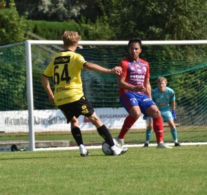 Levi Eftevaag spilte en glimrende kamp for bortelaget på Fevik stadion