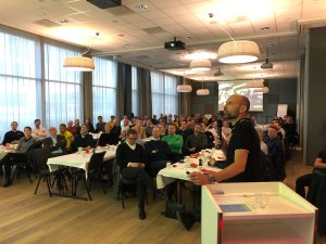 Atle Roar Håland forteller om utviklingsarbeidet i klubben.