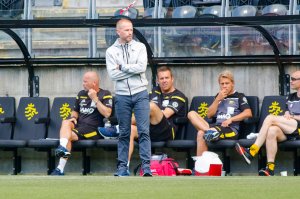 Joey Hardarson under årets første Eliteserie-kamp på Sparebanken Sør Arena. Foto: Tor Erik Schrøder / NTB scanpix