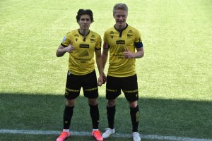 Eman og Kristoffer, dagens målscorere