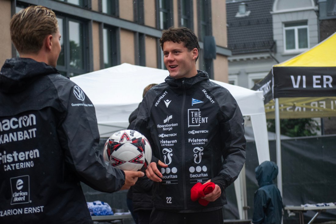 Adrian kom til klubben i 2020 fra Kvinesdal og har siden da gått gradene i klubben opp til førstelaget.