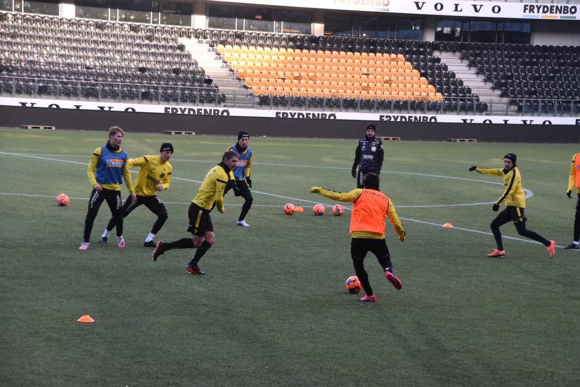 Bra tempo på gutta, til tross for løpetest. 