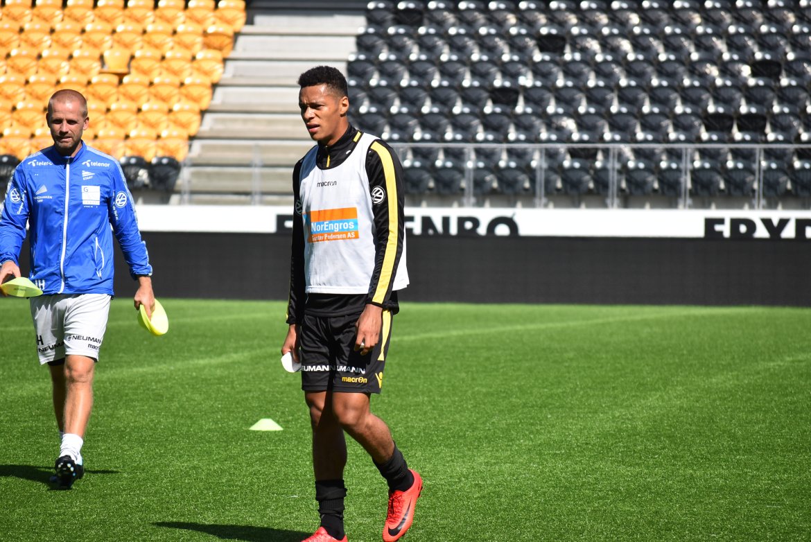 Kevin Kabran er i form om dagen.