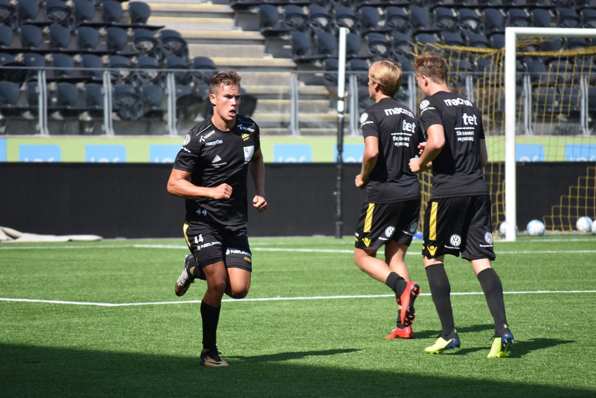 Start 2-spiller Sander Emanuelsen viste sin løpsstyrke.