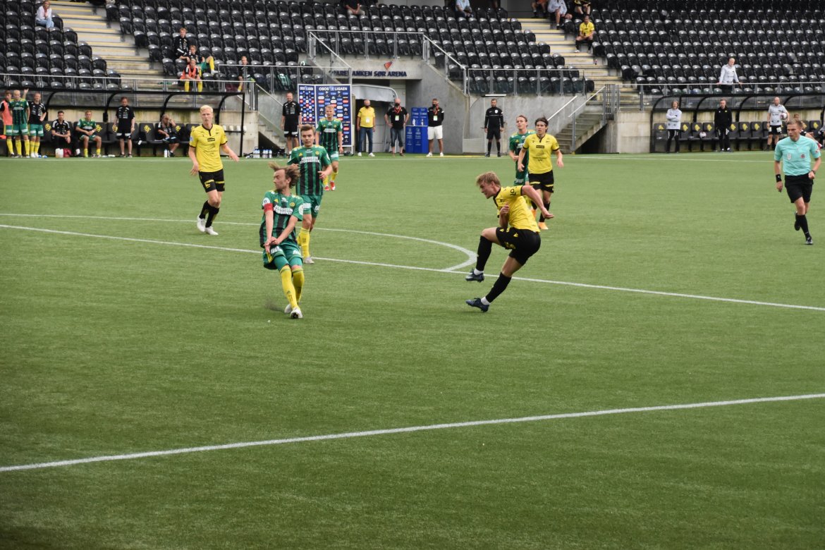 Preben Hille med scoring i debuten