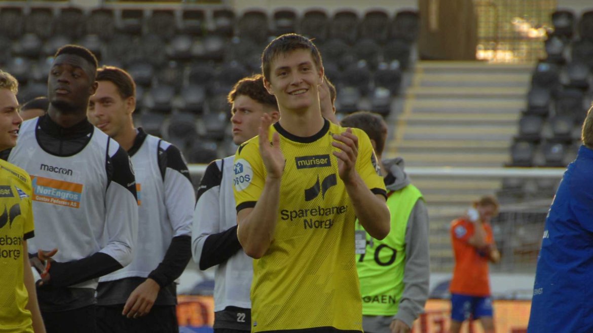 Starts beste Sivert Sira Hansen takker supporterne for kampen