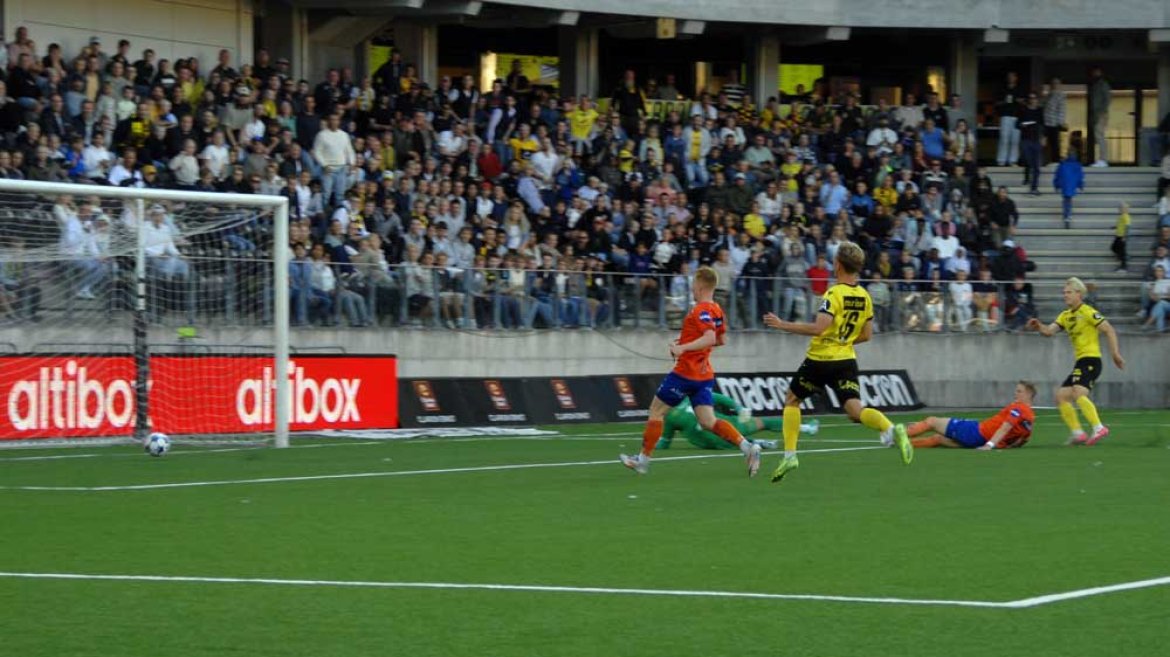 .. forbi Grytebust og 1-0 til Start