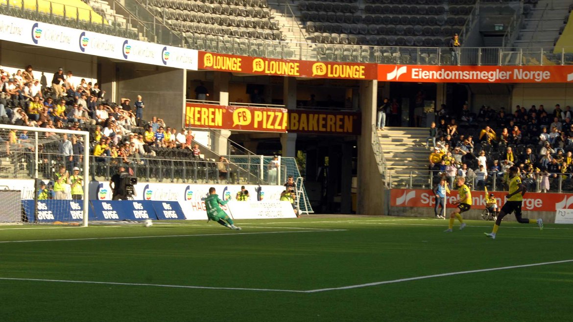 Eirik Schulze setter inn 2-0