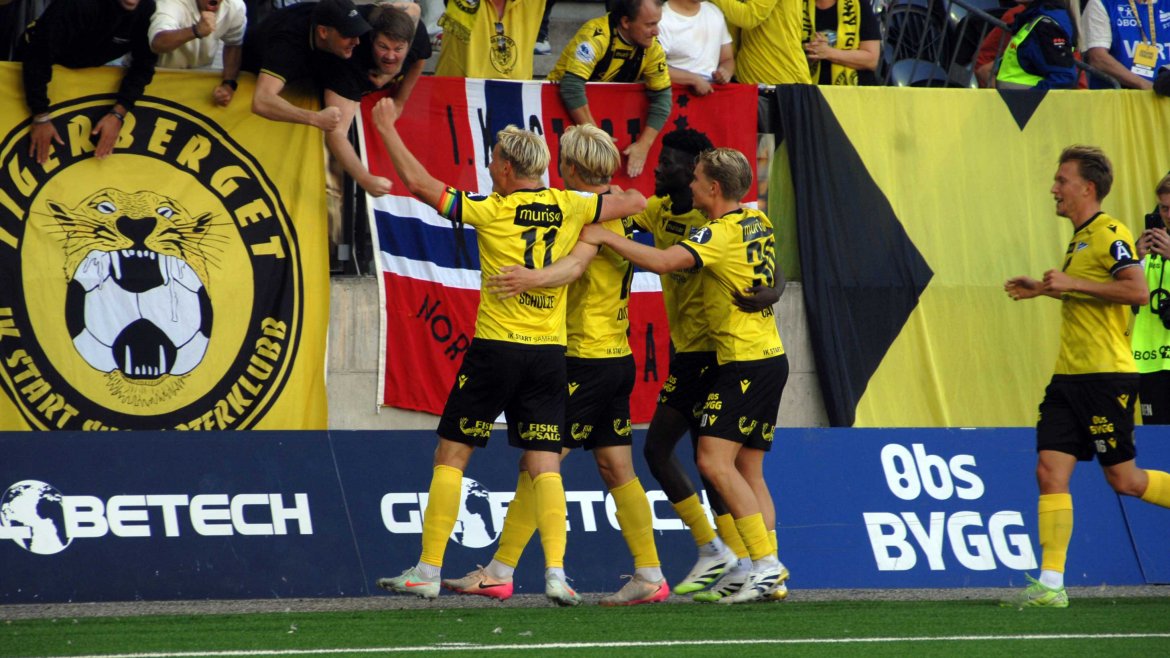 Jubel foran Tigerberget