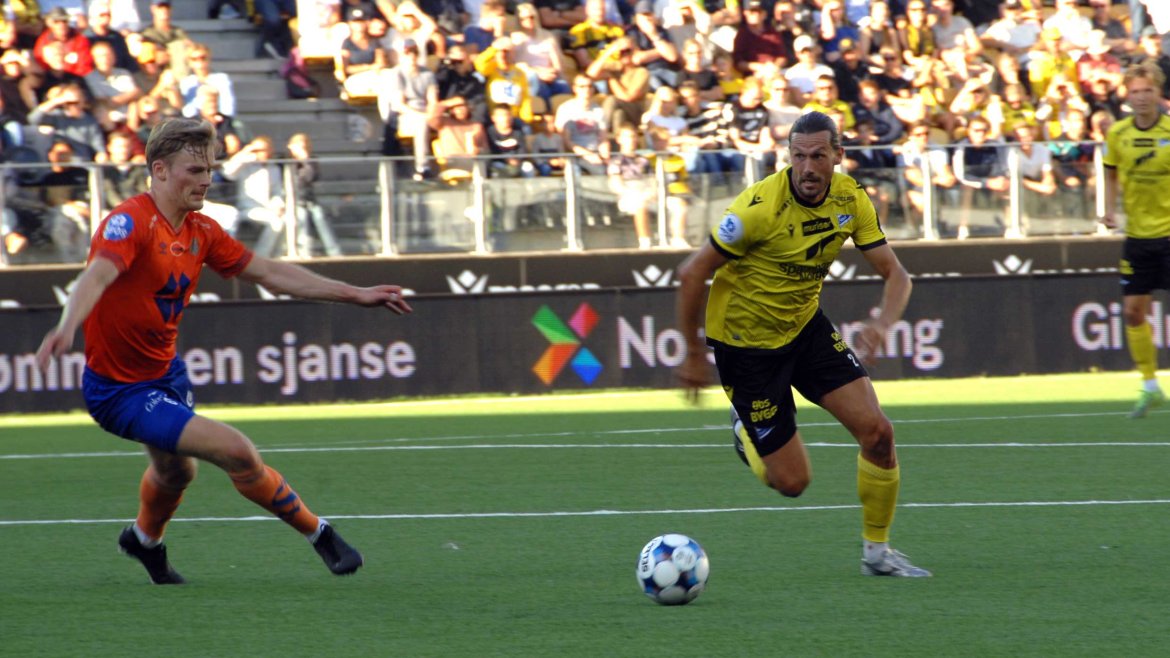 Fredrik Pålerud setter fart