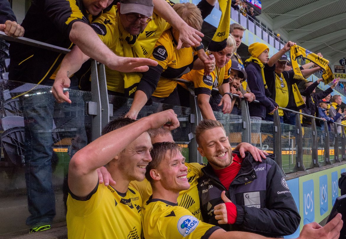 Seierselfie! Foto: Ole Endre Kallhovd