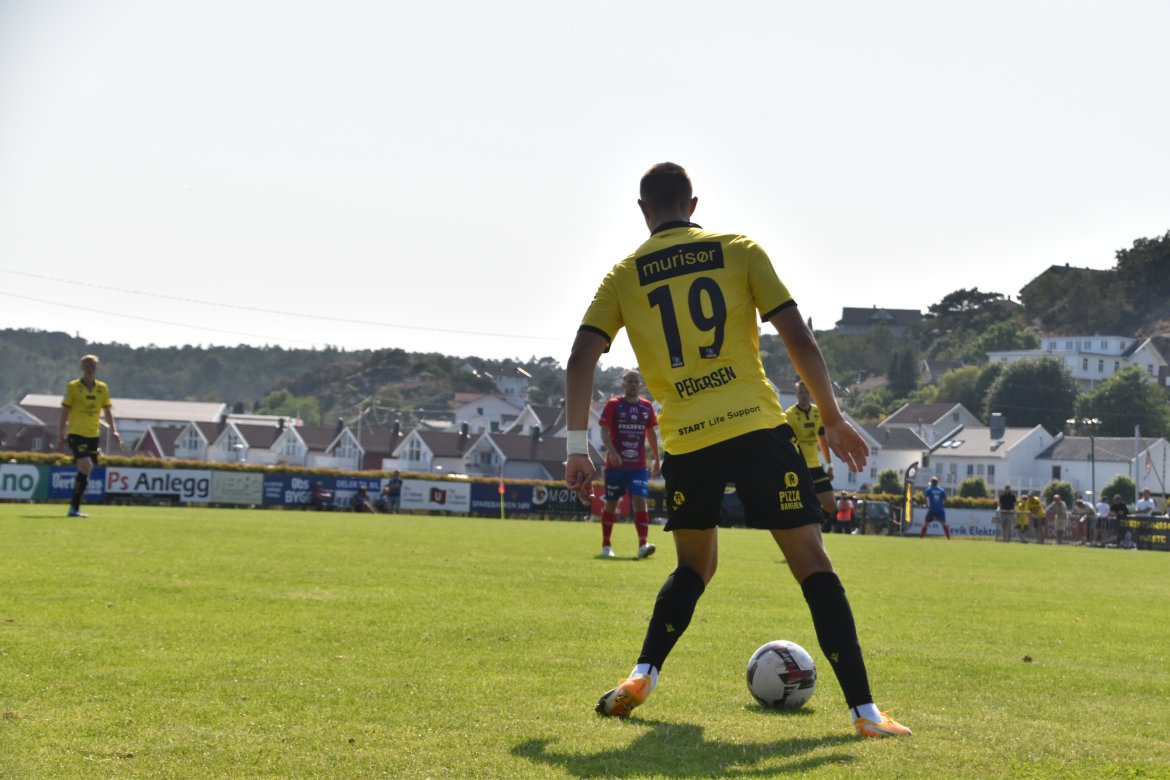 Emil Pedersen fikk 20 minutter mot Express på lørdag.