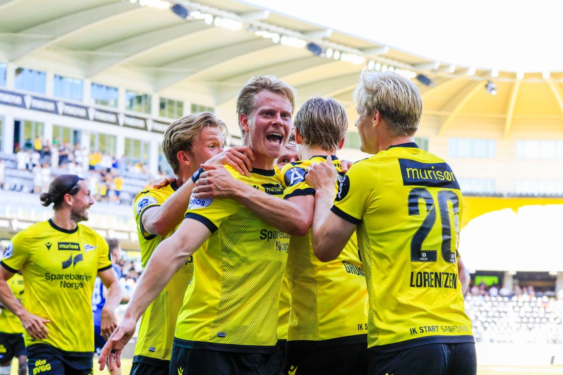 Eirik går inn i sin tredje sesong som kaptein for IK Start. Foto: Tor Erik Schrøder.