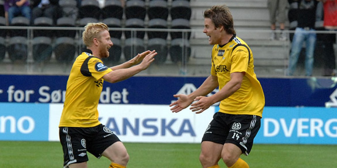 Fredrik Strømstad og Espen Børufsen