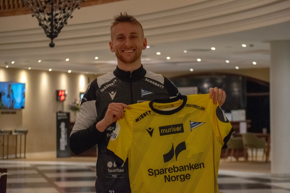 Erlend ble i sent går kveld offisielt Start-spiller!