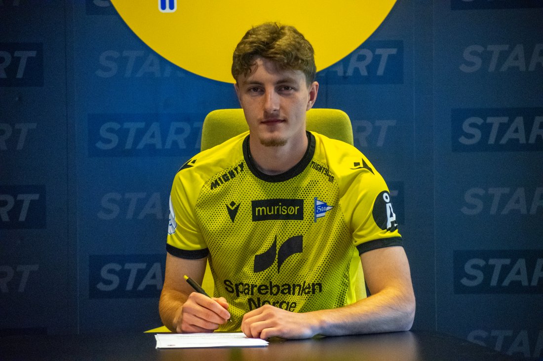 Felix signerte i november en kontrakt med IK Start på 3 år.