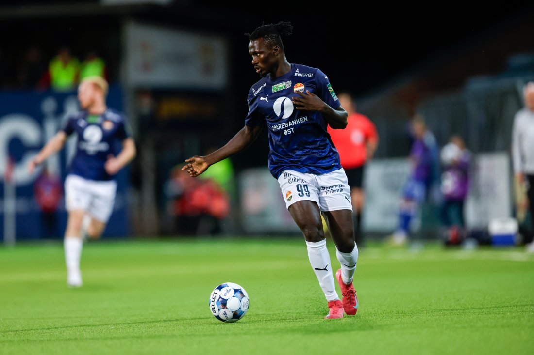 James kommer på et lån ut sesongen fra Strømsgodset. Foto: Christoffer Andersen / NTB