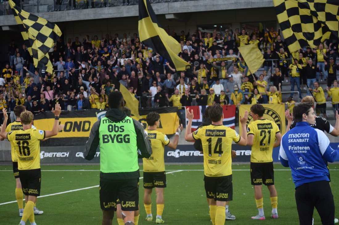 Vi håper på slike scener både mot Kongsvinger (13. september) og mot Ranheim (20. september)!