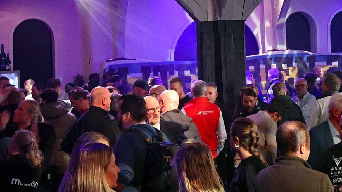 Fin stemning I Tollbodens lokaler