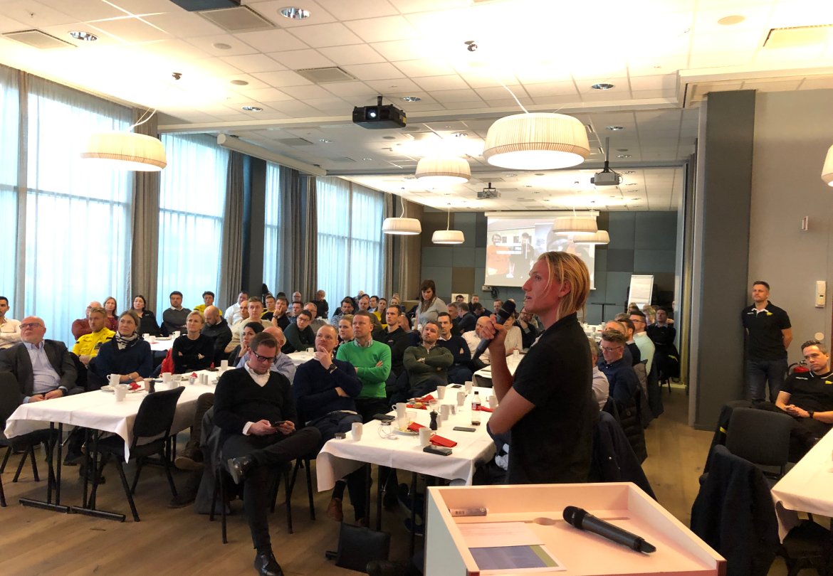 Erlend Segberg snakket om kapteinsrollen.