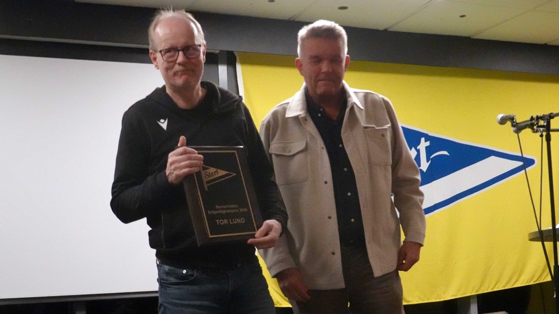 Erkjentlighetspris til Tor Lund til stående applaus