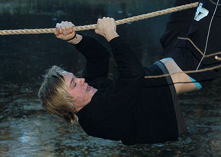 Morten er også en kløpper på firing....