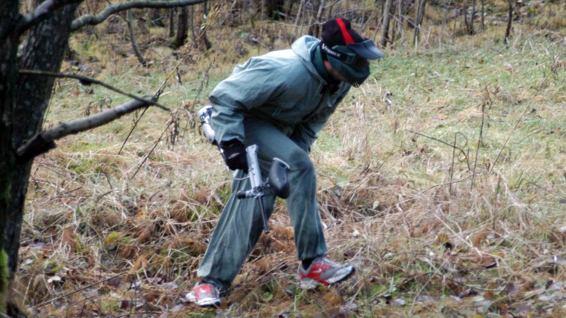 - Vi lister oss så stille frem, når vi skal ut og skyte