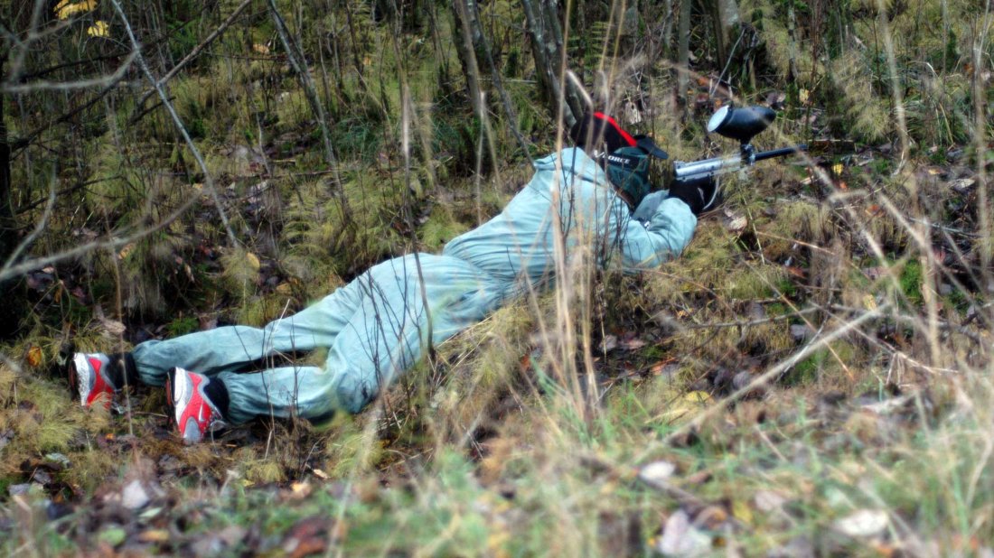 Og så gjaldt det å skyte på alt som så ut som det rørte på seg
