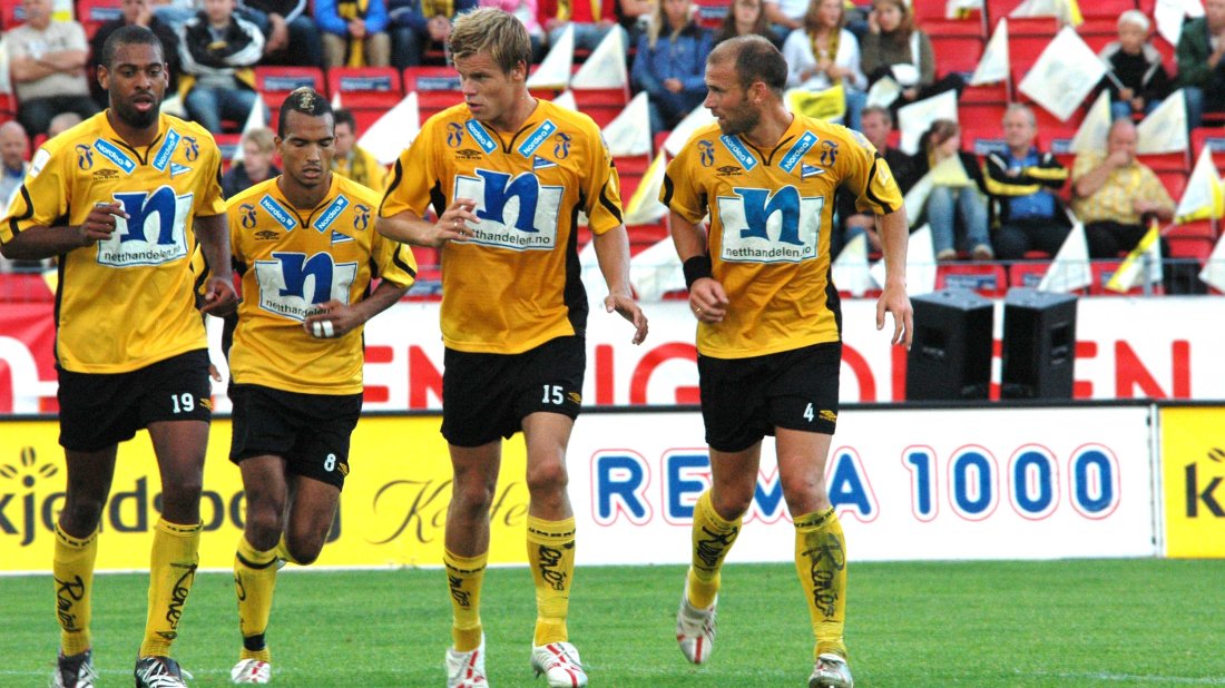 Corner-trekk. David Nielsen, Alex Valencia, Marius Johnsen og Steinar Pedersen