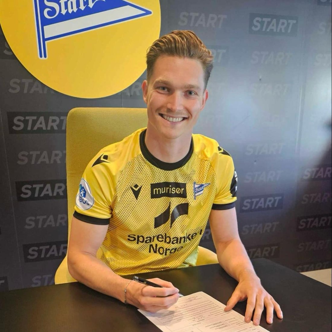Markus signerte i dag en kontrakt med IK Start ut desember 2027!