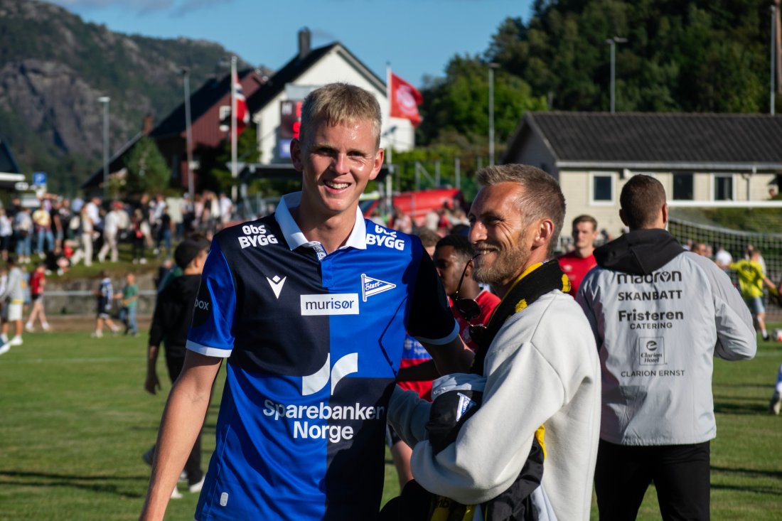 Mathias Dovland fikk sin A-lags debut forrige runde i cupen mot Flekkefjord.