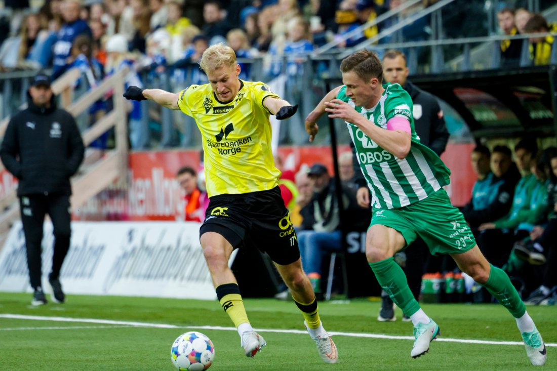 Det ble dessverre en tøff kamp mot HamKam forrige uke på Sparebanken Norge Arena. Foto: Tor Erik Schrøder / NTB