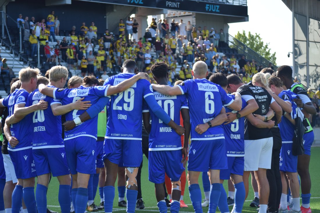 Vi fikk enorm støtte fra bortefeltet på Skagerak Arena tidligere i sommer!