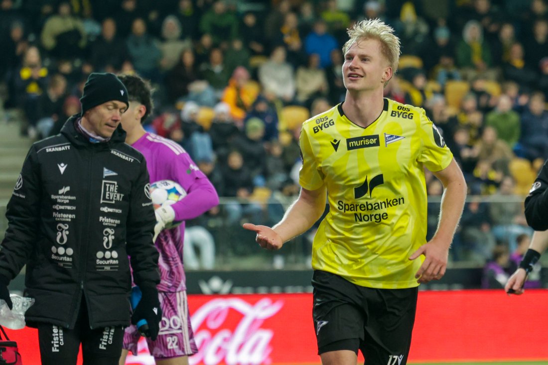 Jesper Cornelius scoret sitt første mål på Sparebanken Norge Arena Kristiansand forrige helg .Foto: Tor Erik Schrøder / NTB