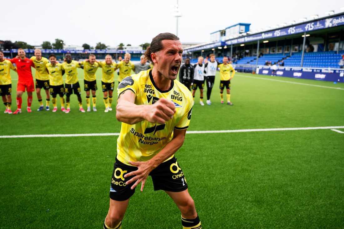 Det blir en gjenforening for Fredrik Pålerud mot klubben han har over 30 kamper for. Foto: Frederik Ringnes / NTB.
