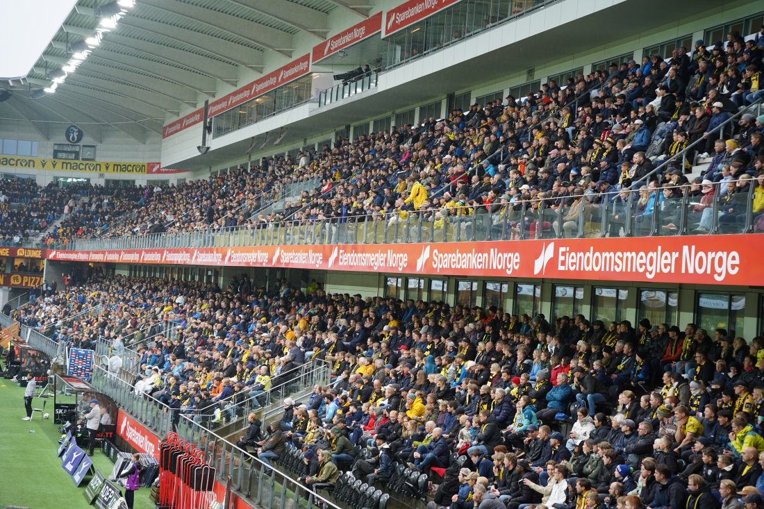 Det var mange som tok turen til stadion forrige kamp for å støtte oss forrige kamp!