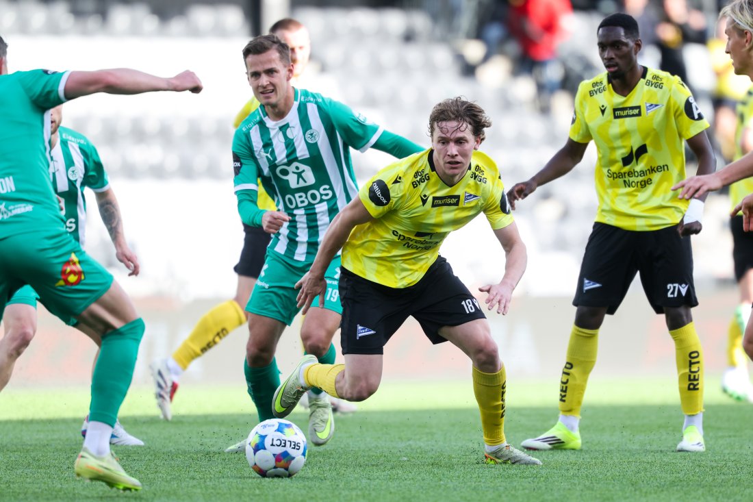 Mikael har vært på banen i alle våre kamper i Eliteserien denne sesongen. Foto: Geir Olsen / NTB
