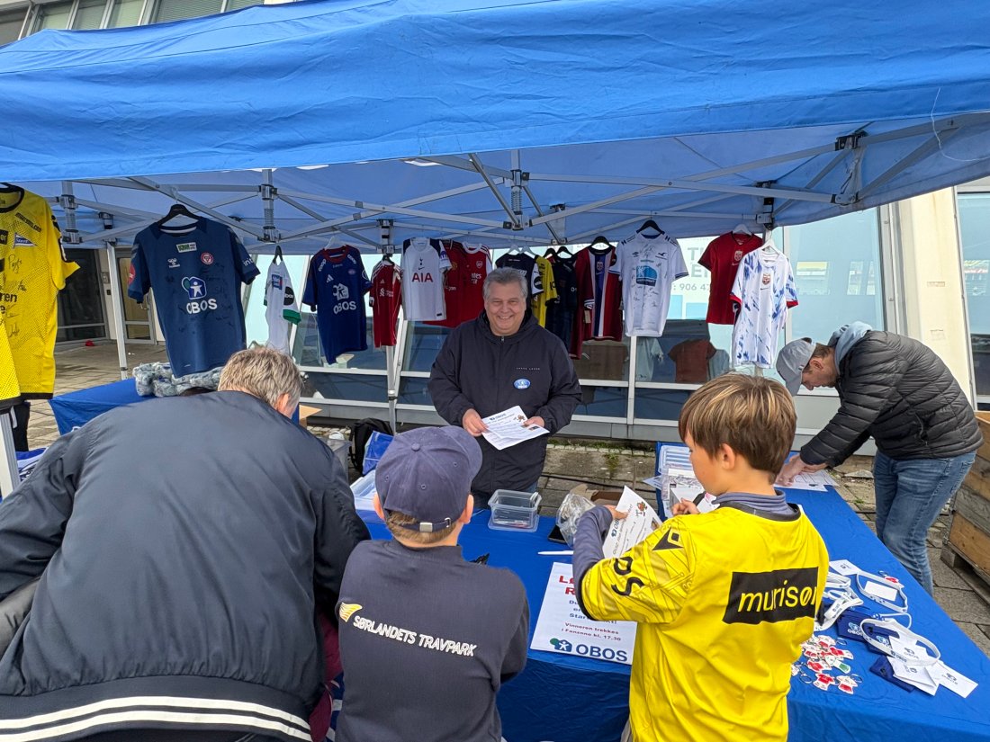 Det holdes som alltid Quiz med mange fine premier i OBOS Fanzone+