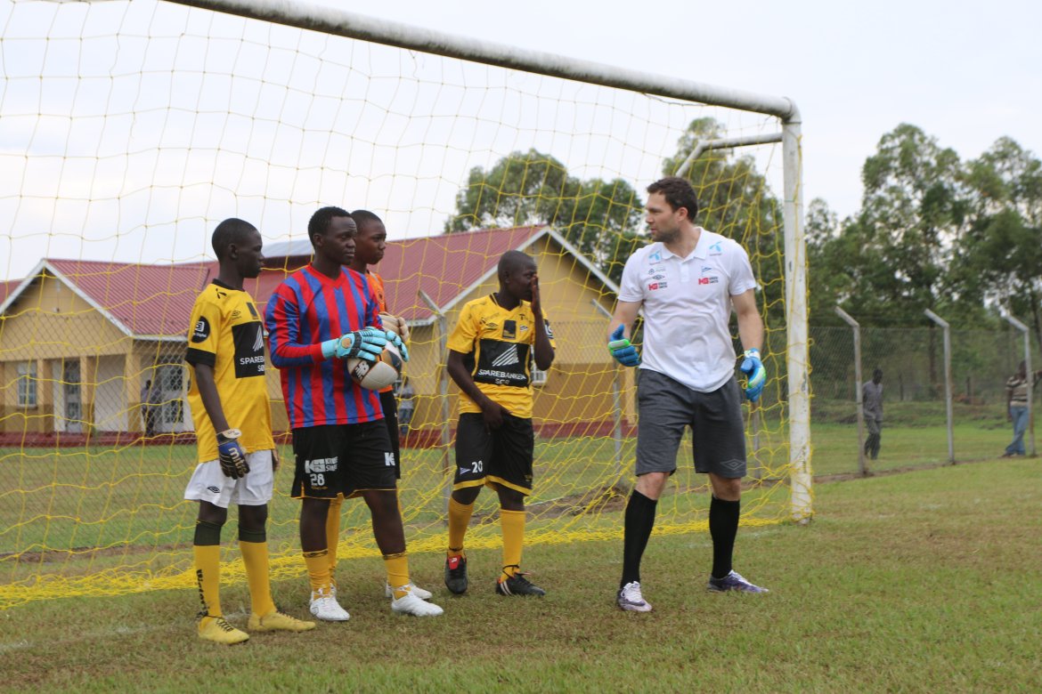 Veldig moro å få trene ivrige å dyktige keepere på CRO.