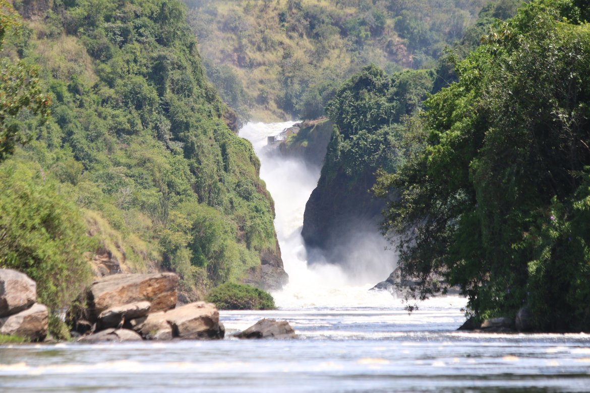 Når Nilen skal presses gjennom 6 meter… Murchinsons Falls