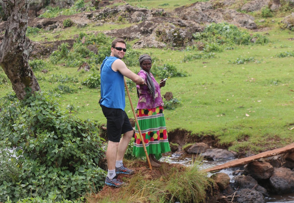 Det var ikke noen problemer med å få hjelp av lokalbefolkningen.
