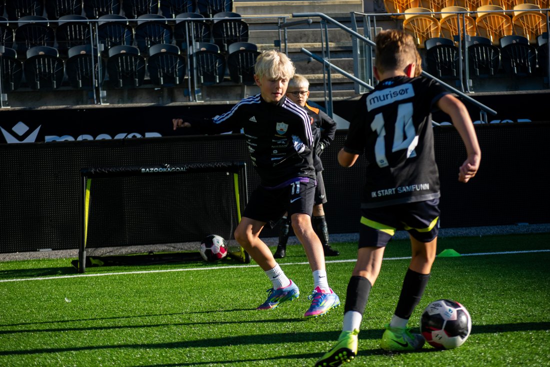 Hver fredag og søndag har det vært fullt kjør på Sparebanken Norge Arena Kristiansand på Matta-akademiet!