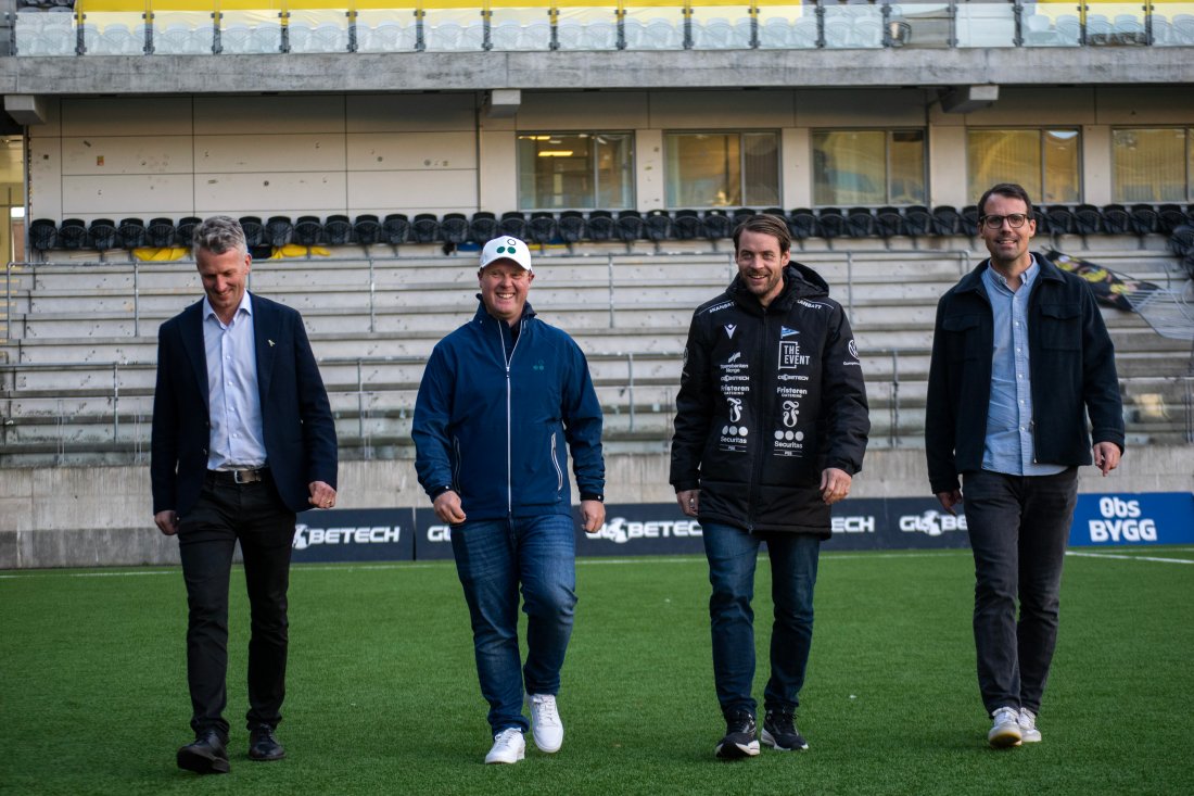 (F.v) Andreas Storbukås, Christopher Langeland, Espen Børufsen og Jon Arne Carsten.