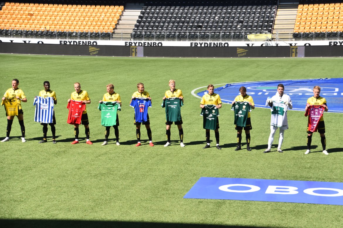 Breddemarkering, Start med lokale drakter