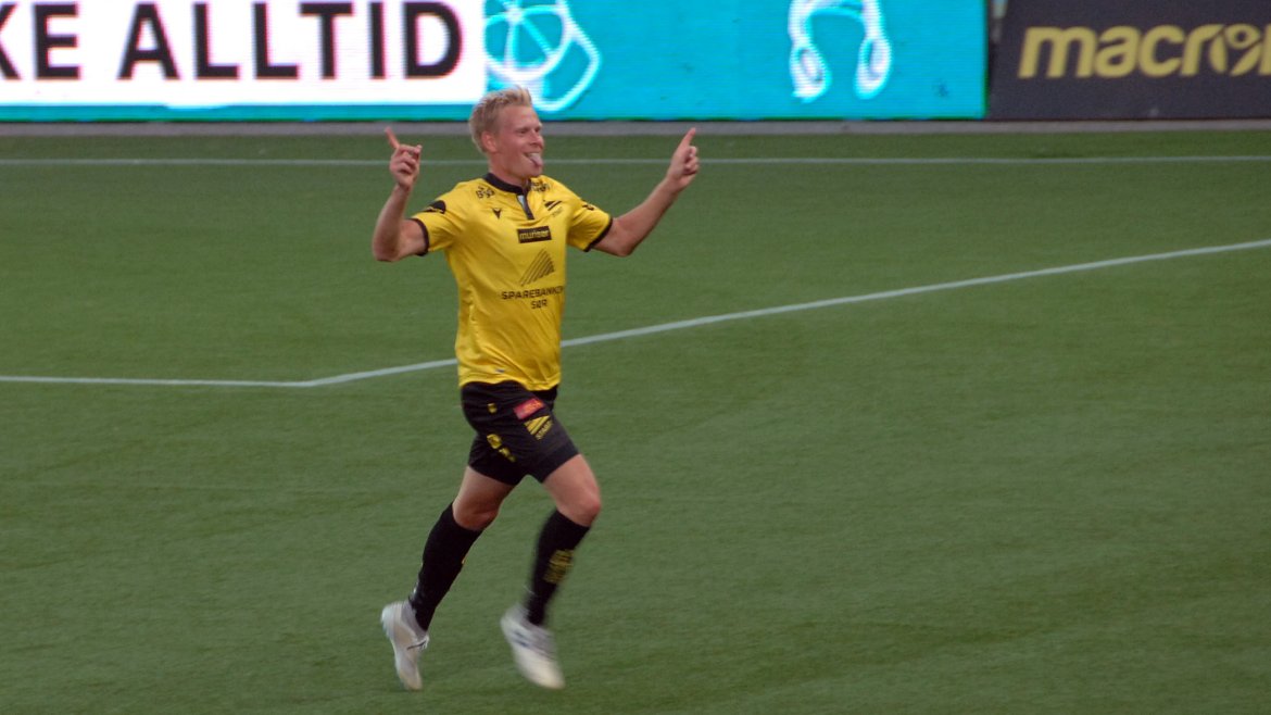 Schultze har scoret: 1-0