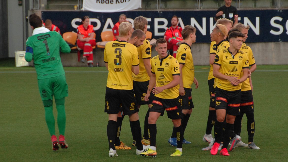 Først pep-talk, så til arbeid