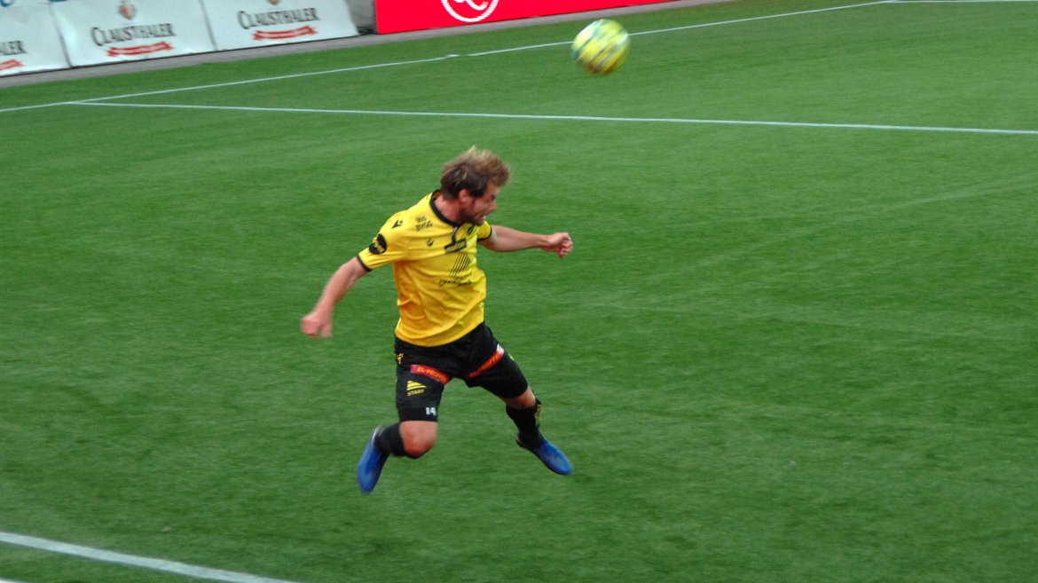 Børufsen er høyt oppe og henter