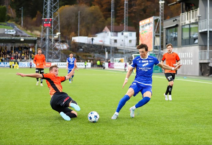 Uavgjort mot Åsane i Bergen