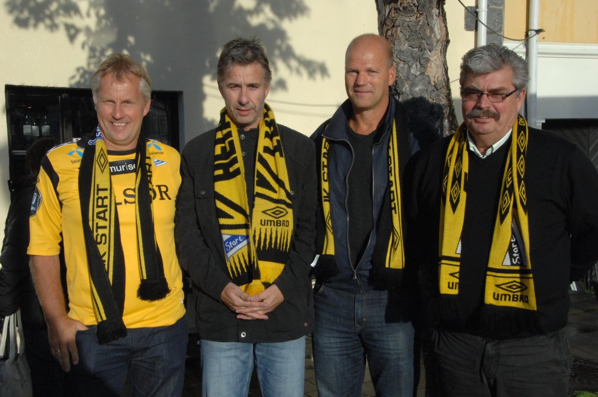 Gerhard Skauge jr, Jarle Ødegaard, Helge Breilid og Kai Eriksen