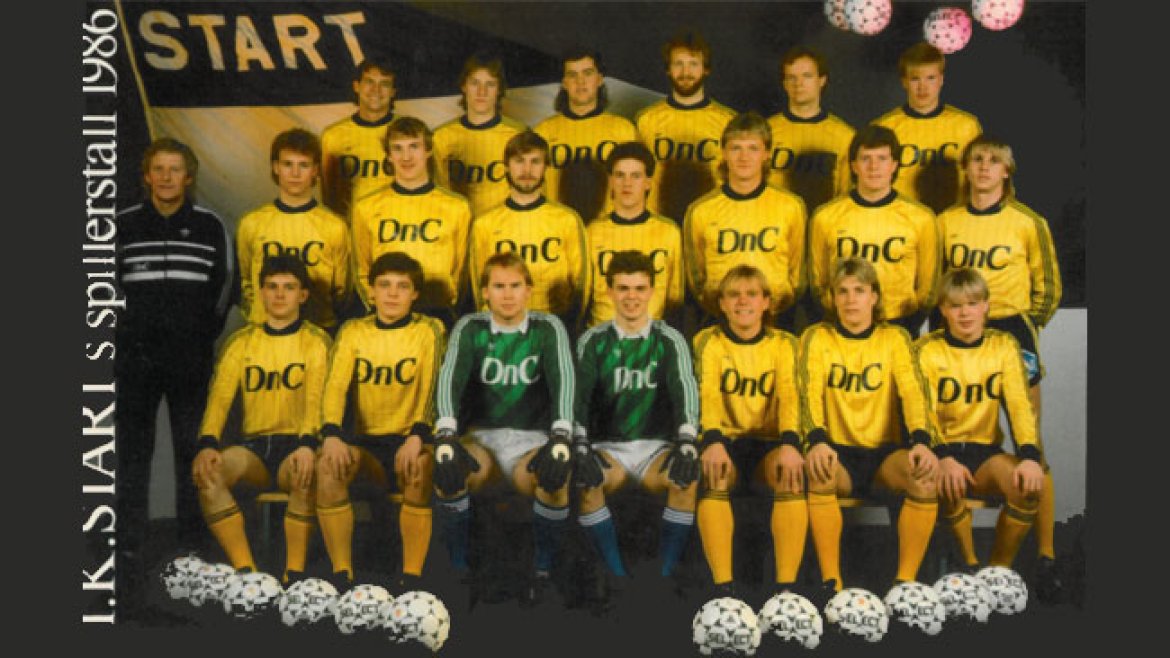 IK Start lagbilde 1986